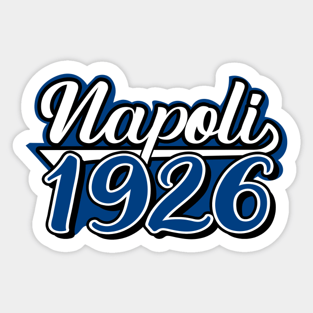 Naples 1926 Sticker by lounesartdessin